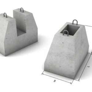 Фундаменты панелей бетонных заборов